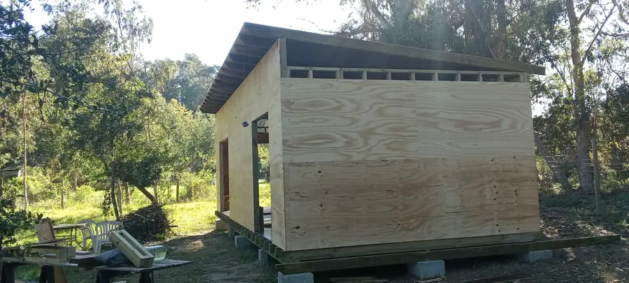 Casa de madera, exterior